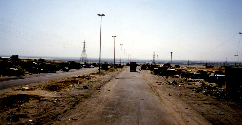 Basra Road Kuwait 1991
